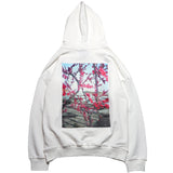 Kanye West Hoodie Essentials Floral Hooded Sweatshirt Fear of God Loose Terry Hoodie Fog