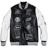 Varsity Jacket For Men Baseball Jackets Jacket Leather Coat Long Sleeve Baseball Uniform Sportswear