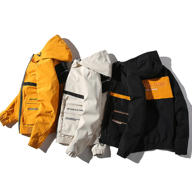 Autumn Men's plus Size Loose Men's Clothing Jacket Casual Versatile Men Jacket