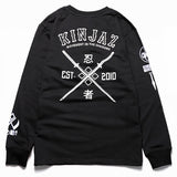 Kanye West Hoodie Ninja Long-Sleeved T-shirt Spring Men's and Women's round Neck Bottoming Shirt Top