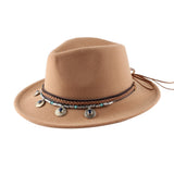Fedora Hat Jazz Top Hat Autumn and Winter British Retro Felt Cap Women