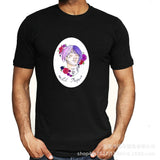 Anime TShirts Aesthetic Men's Shirt Anime Print T-shirt Men's plus Size