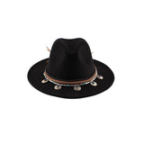Fedora Hat Jazz Top Hat Autumn and Winter British Retro Felt Cap Women