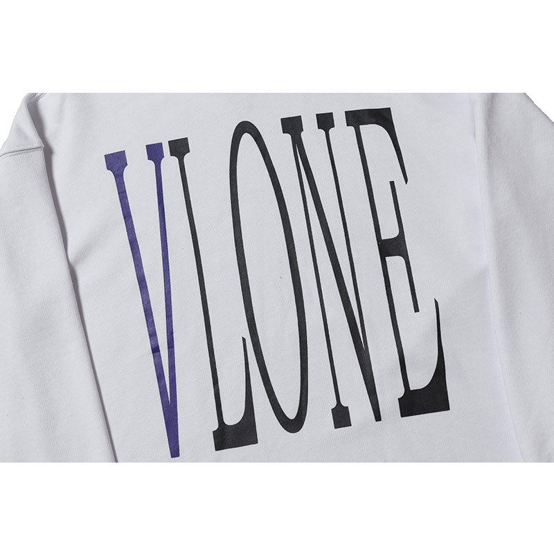 Vlone Hoodie Fashion Brand Life Personality Hoodie Men and Women Loose Couple Hooded Sweater