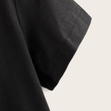 WTF Shirt WTF Letter Print Comfortable round Neck Loose T-shirt Top for Women