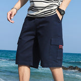Men's Summer Men's Casual Working Pants Loose Fifth Pants Shorts Men's Large Size Men's Pant