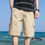 Men's Summer Men's Casual Working Pants Loose Fifth Pants Shorts Men's Large Size Men's Pant