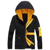 Men Cargo Jacket Men's Jacket Spring and Autumn Trendy Handsome Hooded Clothes Casual Men's Clothing Baseball Uniform