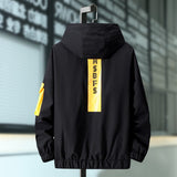 Men Cargo Jacket Men's Jacket Spring and Autumn Trendy Handsome Hooded Clothes Casual Men's Clothing Baseball Uniform