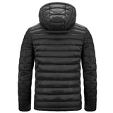 Doudoune Autumn and Winter Large Size Men's Hooded Cotton-Padded Jacket Lightweight Coat