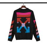 Woolen Knit Arrow Men'S And Women'S Sweaters Plus Size Casual Sweatshirts Owt
