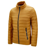 Doudoune Men's Stand-up Collar Cotton-Padded Coat Coat Lightweight Cotton-Padded Coat