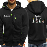 Rick and Morty Pullover Hoodie Sweatshirts Anime Cardigan Hooded Sweaters Menswear