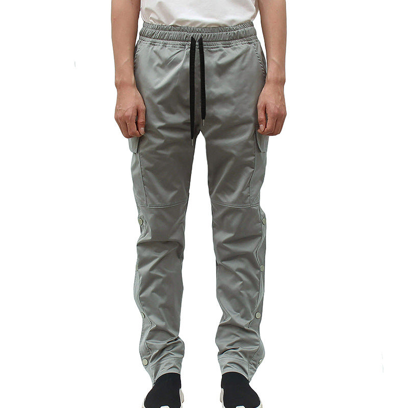 Autumn Men's Casual Pants plus Size Exercise Pants Loose Straight Male Men Sports Pant