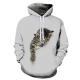 Maroon Graphic Hoodie Print