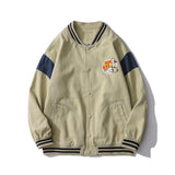 Varsity Jacket For Men Baseball Jackets 2020 Spring Style Vintage Coat Embroidered Loose Casual