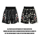 A Ape Print Shorts Summer Men's Shorts