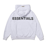 Fog Fear Of God Essential Hoodie Letter 3M Reflective High Street Hoodie Sweater Men's and Women's European and American Fashion Brand Sweater Foge
