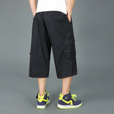 Men's Capris Pants below the Knee Shorts Men's Clothing Summer Casual Shorts