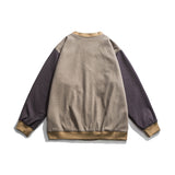 Varsity Jacket for Men Baseball Jackets Autumn Long Sleeve Coat Baseball Uniform Jacket Men
