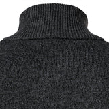 Men's Turtleneck Pullover Embroidered Knitwear Sweater plus Size Casual Bottoming Shirt Men Pullover Sweaters