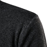Men's Turtleneck Pullover Embroidered Knitwear Sweater plus Size Casual Bottoming Shirt Men Pullover Sweaters