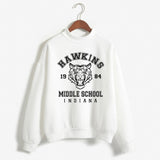 Stranger Things Clothes Fashion Pullover plus Size Retro Sports Printed Sweater