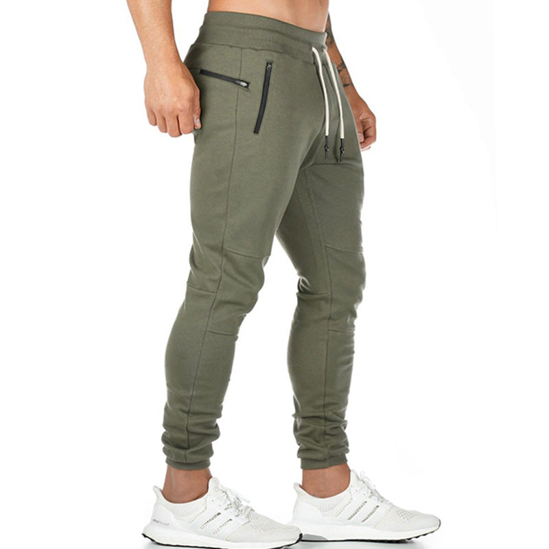 Spring and Autumn Men's Casual Pants Straight plus Size Exercise Pants Training Sports Pants Men Sports Pant