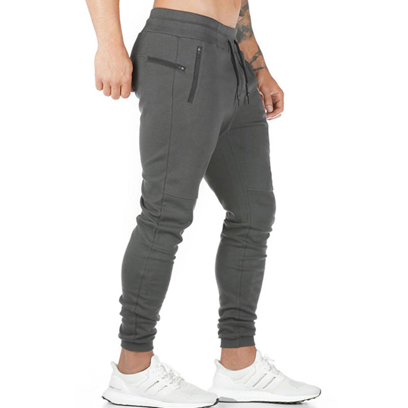 Spring and Autumn Men's Casual Pants Straight plus Size Exercise Pants Training Sports Pants Men Sports Pant