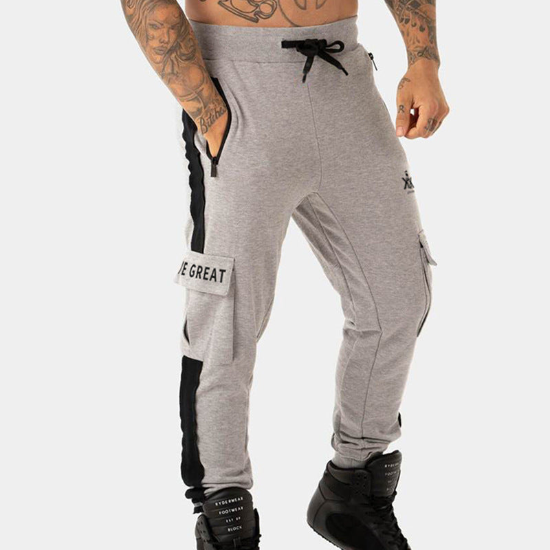 Spring and Autumn Casual Pants Sports Trousers Large Size Retro Sports Men's Trousers Men Sports Pant