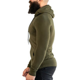 Gyms Fitness Men Sports Hoodie Bodybuilding Workout Jogging Men's Athletic Sweatshirts Men's Fitness Sports and Leisure Running Training Cotton Slim Fit Hooded Long Sleeve Sweater