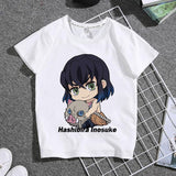 Demon Slayer TShirt Men's Classic Shirts Anime Character Costume Anime Print Men's Short-Sleeved Cartoon T-shirt