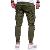 Stacking Jeans Slim Trouser Skinny Jean Men's Sports Casual Patchwork Three-Dimensional Mid-Waist Overalls Men