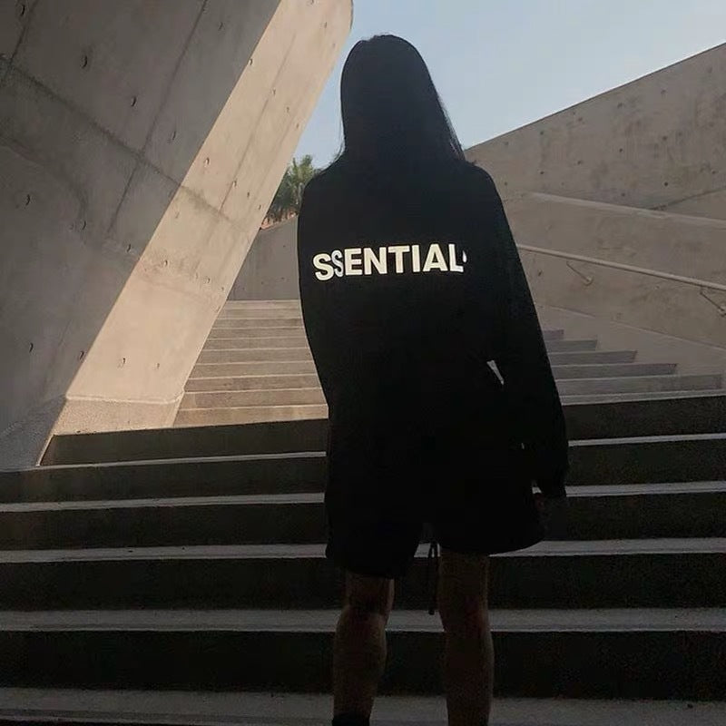 Fog Sweatshirt Double Line LightReflecting Hoodie Pullover Terry Bottoming Shirt fear of god