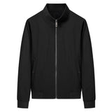 Veste Homme Mi Saison Fall Jacket Casual Stand Collar Coat Trendy Jacket Coat for Men