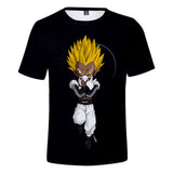 Anime TShirts Aesthetic Men's Shirt Cartoon Characters Peripheral 3D Men's Short-Sleeved T-shirt