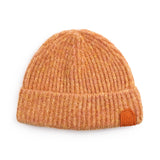 Women Beanies Autumn and Winter Knitted Hat Thick Warm Skullcap Woolen Cap