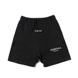 Fog Short Summer European and American High Street Fashion Brand Embroidery Double Line Letter Embroidery Reflective Casual Shorts fear of god
