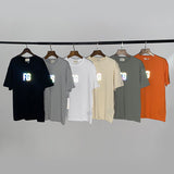 Fog Colorful FG Printed round Neck Short Sleeve fear of god