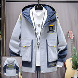 Veste Homme Mi Saison Spring Men's Jacket Trendy Handsome All-Matching Fashion Casual Men's Jacket