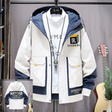 Veste Homme Mi Saison Spring Men's Jacket Trendy Handsome All-Matching Fashion Casual Men's Jacket