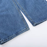 Jeans Men's plus Size Retro Sports Trousers Loose Straight Trousers Men's Men Denim Pants