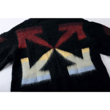 Men'S And Women'S Autumn And Winter Bottoming Sweater Ow Arrow Print Sweater Owt