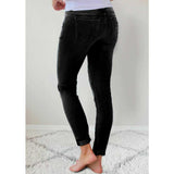 100 Cotton Jeans Women's Slim Fit Leopard Ripped Stretch Women's Jeans