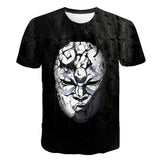 Jojo's Bizarre Adventure Clothing Printed Crew Neck Men's Sweatshirts T-shirt