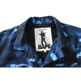 A Ape Print Jacket Spring and Autumn Men's Fashion Fashion Brand Camouflage Workwear Wind Coat Coat