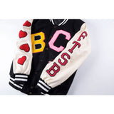 Varsity Jacket For Men Baseball Jackets Embroidery Stitching Baseball Uniform Jacket Coat