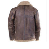 1970 East West Leather Jacket Fur Personality Coat Men