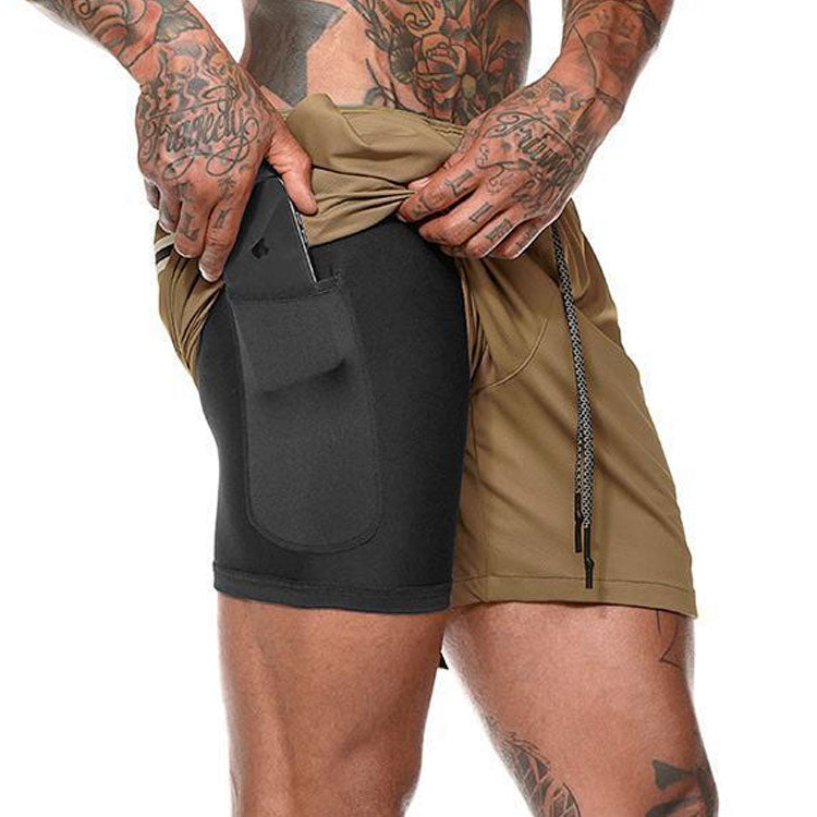jogging shorts for men Sports Shorts Men's Quick-Drying Running Leisure Fifth Pants Breathable Training Pants