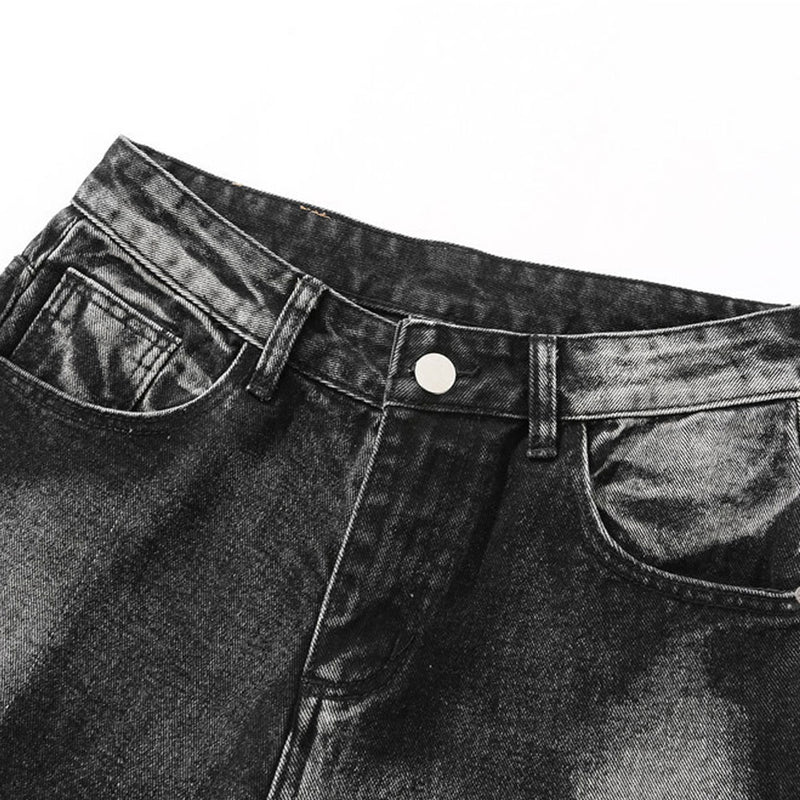 Jeans Men's Baggy Straight Trousers plus Size Retro Sports Trousers Casual Trousers Men's Clothing Men Jeans